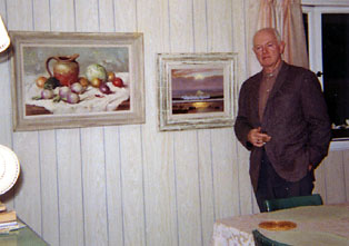 Photo of Red Cary at his home